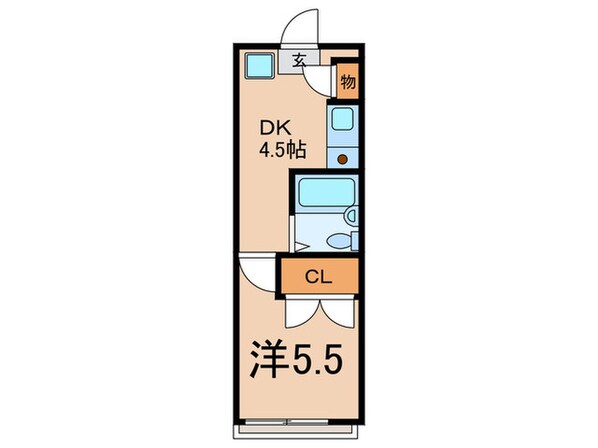 メゾンアライの物件間取画像